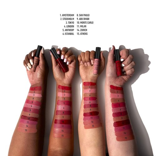 NYX PROFESSIONAL MAKEUP Soft Matte Lip Cream - Lightweight Liquid Lipstick in Abu Dhabi (Deep Rose-Beige)