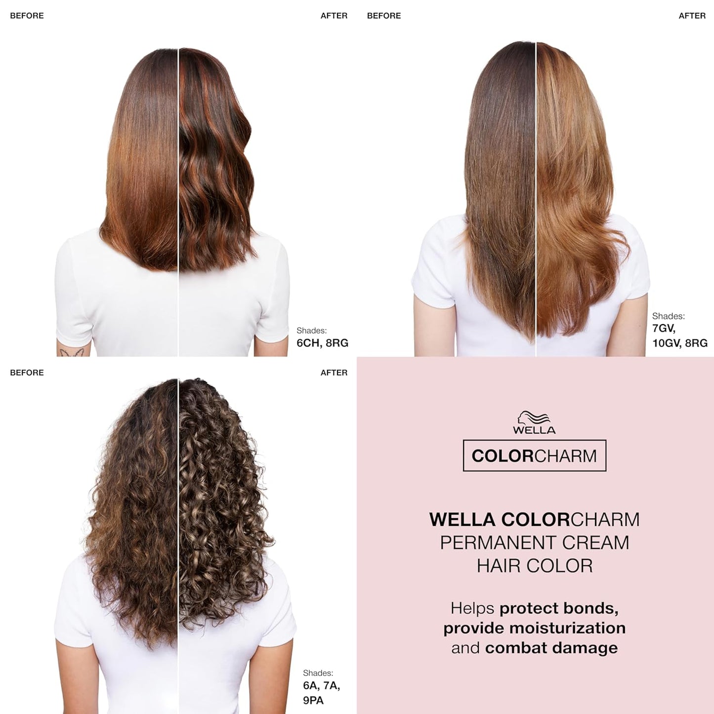 COLORCHARM Permanent Cream Hair Dye - Ash Blonde with Pearlescent & Smokey Cool Tones | 100% Gray Coverage | 2 oz.