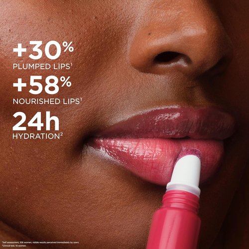 Clarins Lip Perfector - Peptide Plumping Hydrating Lip Gloss | Non-Sticky Shine with Sheer Shimmer | 0.35 Ounces