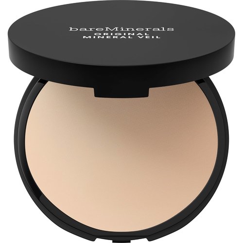 bareMinerals Original Mineral Veil - Talc-Free Pressed Setting Powder for Weightless Blurring & Matte Finish | Vegan, Pore Minimizer