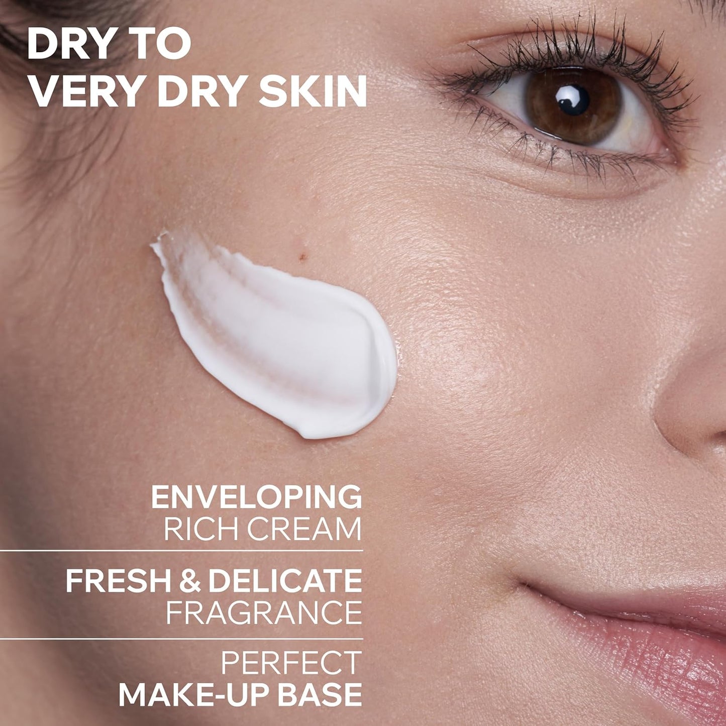 Uriage Rich Water Cream - Moisturizing Face Cream with Hyaluronic Acid for 24H Hydration & Radiance