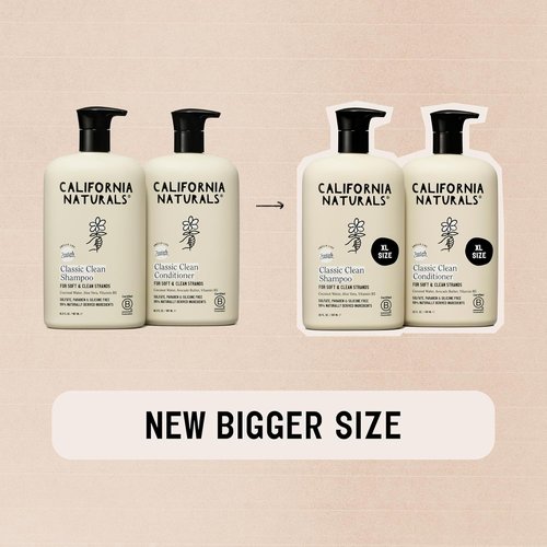 California Naturals Coconut Shampoo & Conditioner Set - Vegan, Cruelty-Free, 20 Fl Oz (Pack of 2)