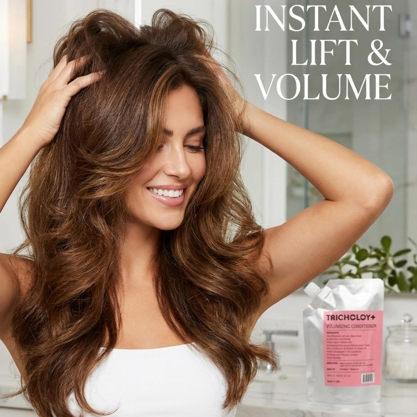 Volumizing Conditioner | Peptide-Infused for Density & Fullness | Aloe-Enriched | 10 Fl Oz (300ml)