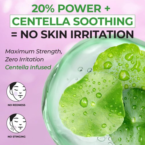 JUMISO Niacinamide 20 Serum - Korean Face Serum with Glutathione, TXA Tranexamic Acid and Centella Complex - Reduces Pigmentation, Uneven Skin Tone, Pore Care for Sensitive Skin, 1.35 fl.oz.