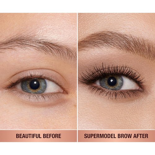 Charlotte Tilbury Brow Cheat Eyebrow Pencil - Refillable Micro-Precision Tool for Natural Strokes | 16-Hour Waterproof Wear, Enriched with Vitamin E
