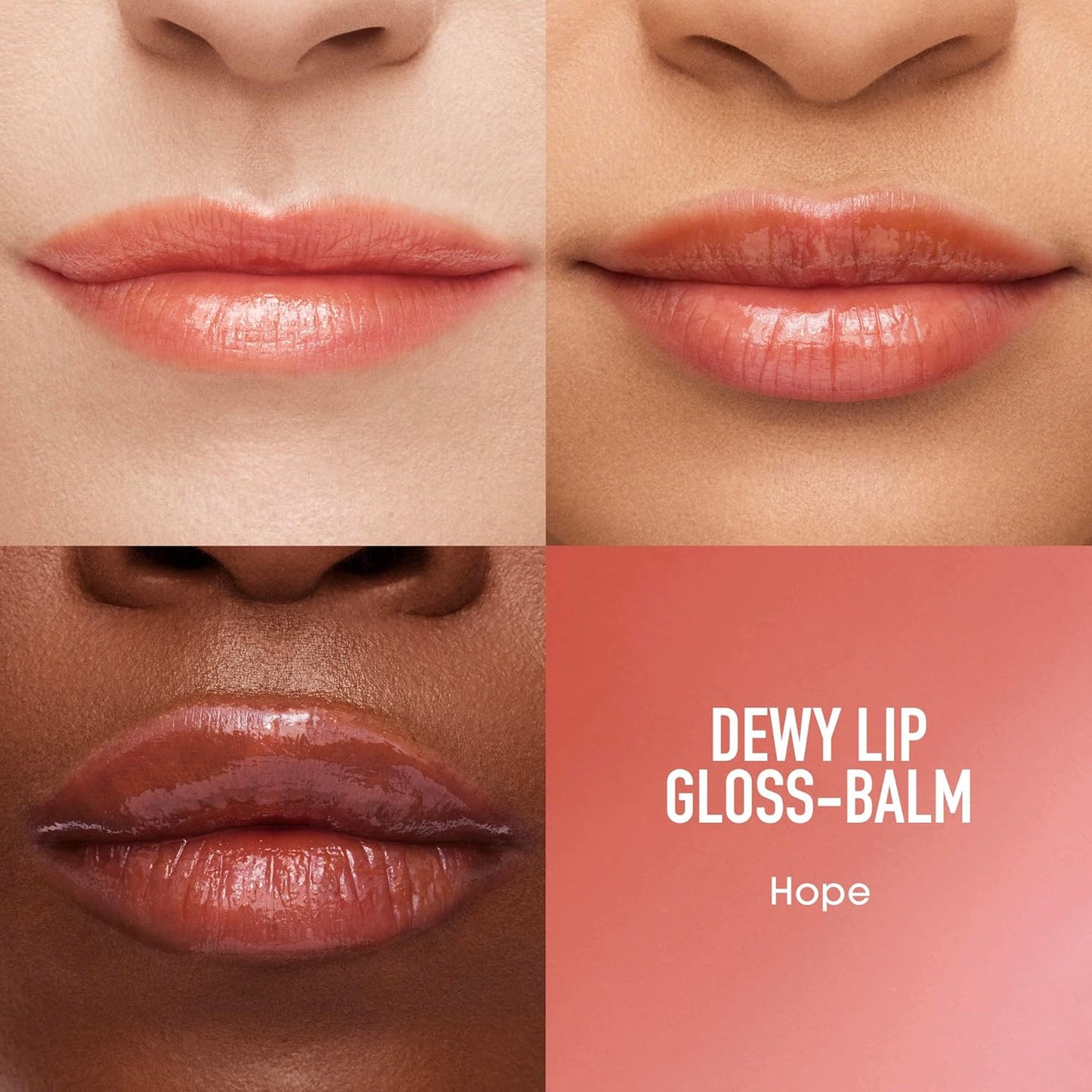 bareMinerals Dewy Lip Gloss-Balm | Hydrating Tinted Lip Gloss + Balm Hybrid for 24HR Moisture, Non-Sticky Shine