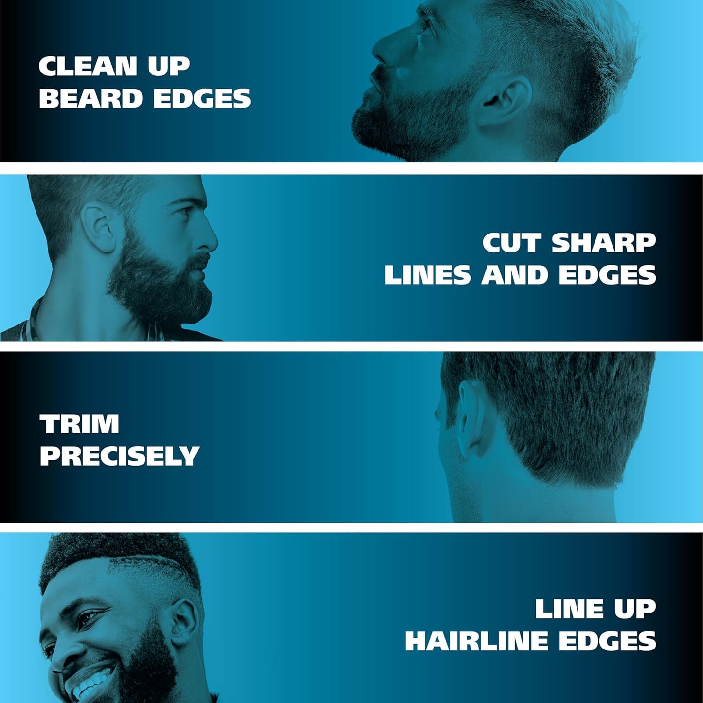 Wahl USA Pro Series Skeleton Trimmer - Cordless Lithium-Ion Beard & Hair Clipper with Near Zero Gap Blade