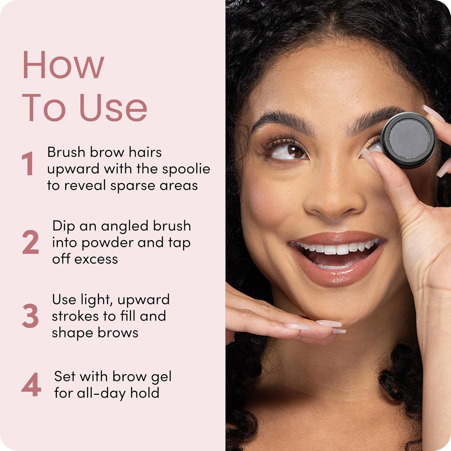 Billion Dollar Brows Eyebrow Powder - Blonde | Buildable Coverage for Fuller, Fluffier Brows, Velvet-Smooth Formula