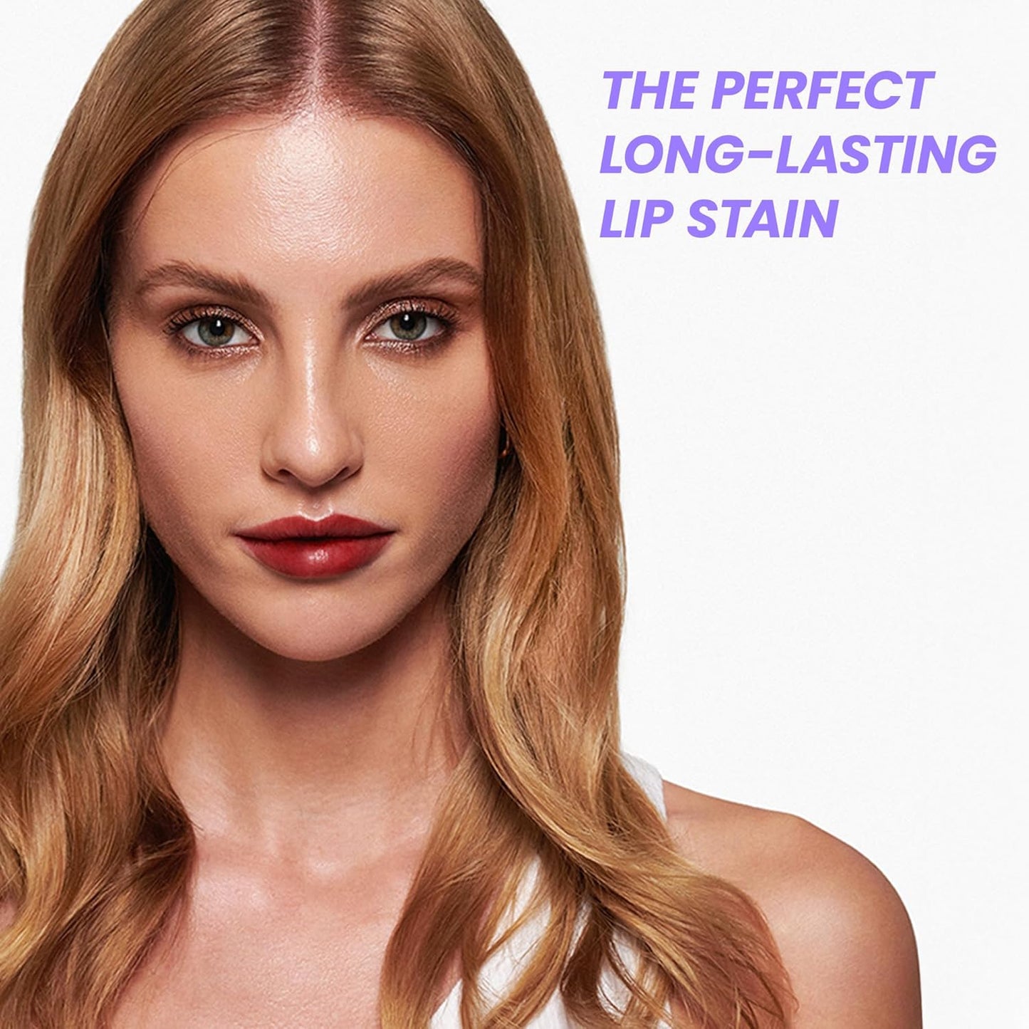 Wonderskin Wonder Blading Lip Stain Kit - Long-Lasting Waterproof Pink Tint | Transfer Proof Natural Makeup (Charming)