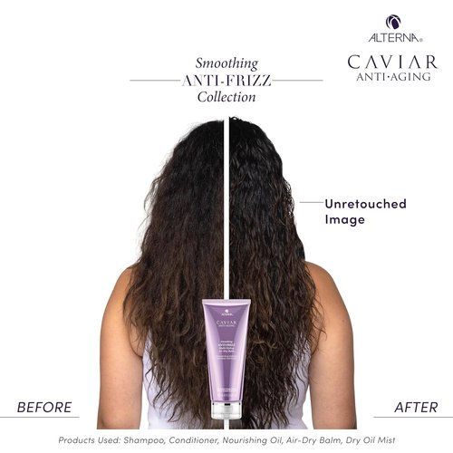 Alterna Caviar Anti-Aging Smoothing Balm - Frizz Control & Natural Shine | 3.4 Fl Oz | Sulfate Free