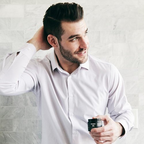 Brickell Men's Products Shaping Paste Pomade - Natural Texturizing Wax for Men, 2 Ounce