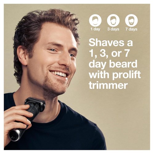 Braun Series 9 Pro 9460cc Electric Razor - Waterproof Foil Shaver with ProLift Trimmer & SmartCare Center