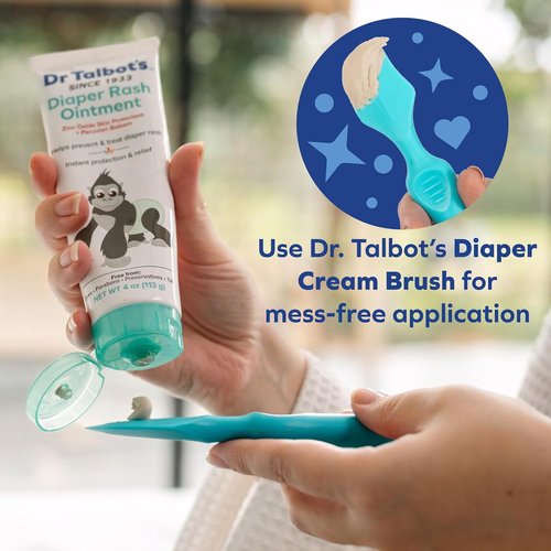 Dr. Talbot's Diaper Rash Ointment - Zinc Oxide Skin Protectant with Peruvian Balsam, 1 oz