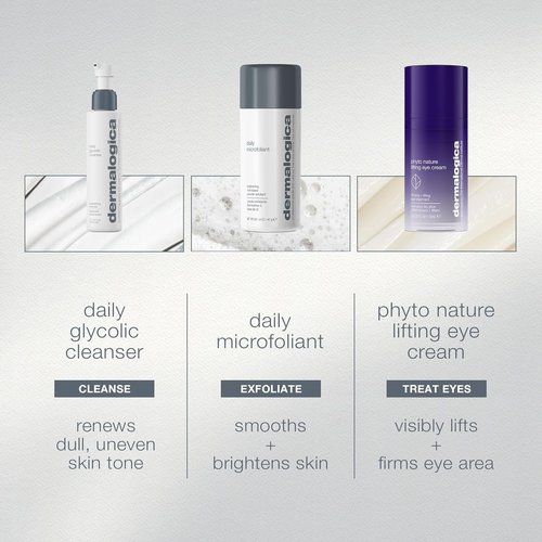 Dermalogica Your Moment of Expertise – Expert Level Skin Care Routine Set Includes 6 Products, Headband, Gua Sha, Fan Brush