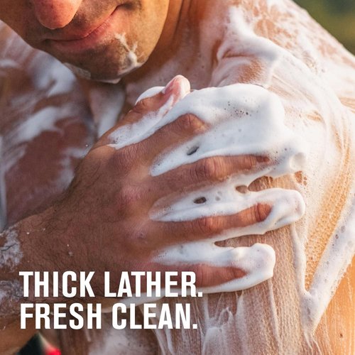 Every Man Jack Amber & Sandalwood Hydrating Body Wash - Nourish & Cleanse All Skin Types - 24oz (Pack of 2)