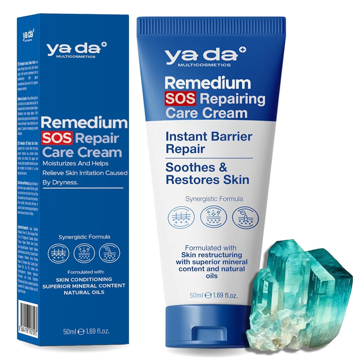 Skiennix Skin Barrier Repair Cream - Soothing Face Moisturizer with Olive Oil & Calendula | 1.7 Fl Oz