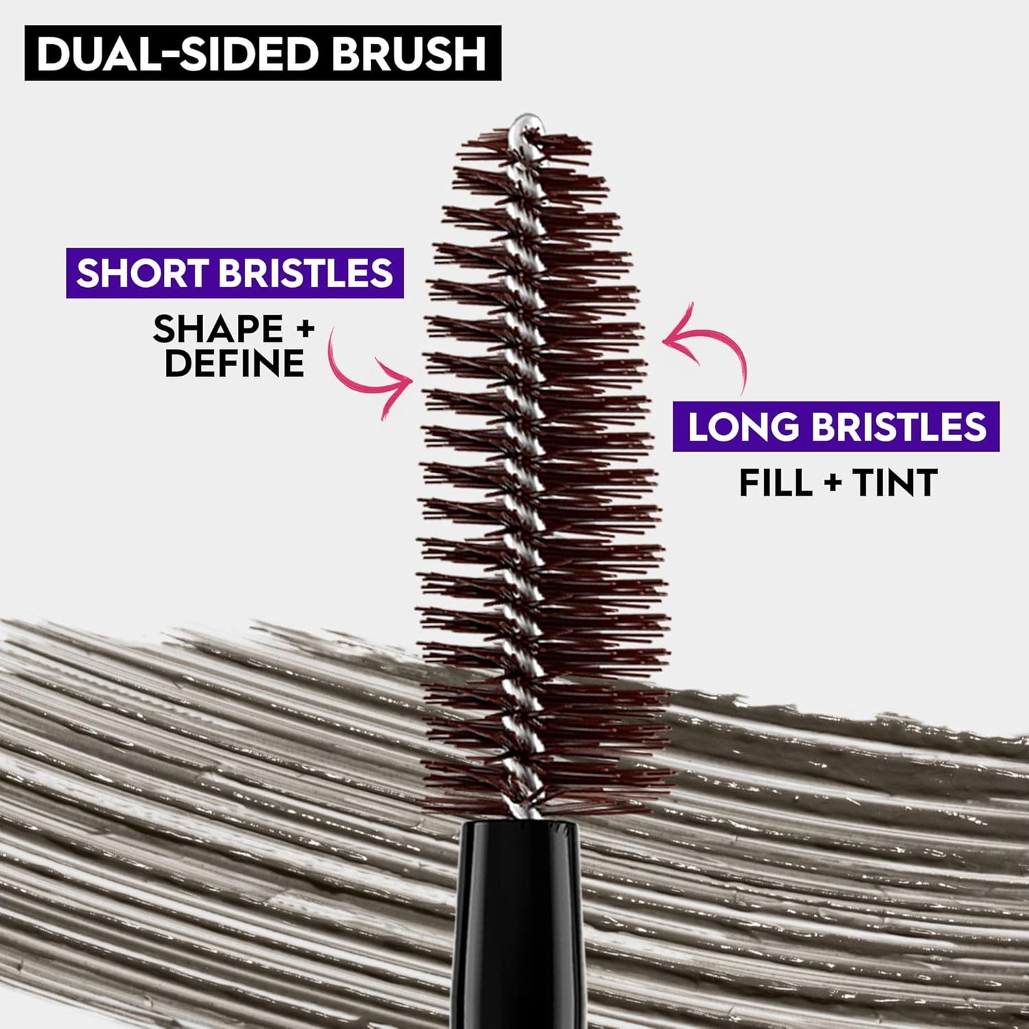 Urban Decay Big Bush Volumizing Tinted Eyebrow Gel - Waterproof, Long-Lasting, Vegan | 0.19 fl oz