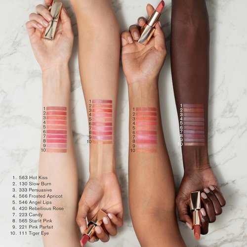 Estée Lauder Pure Color Lipstick - Long-Lasting Shimmer Finish for Women | 0.12 Ounce