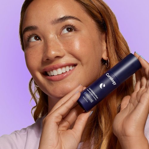 Curology Gel Face Moisturizer - Daily Lotion with Hyaluronic Acid for All Skin Types | 1.7 fl oz