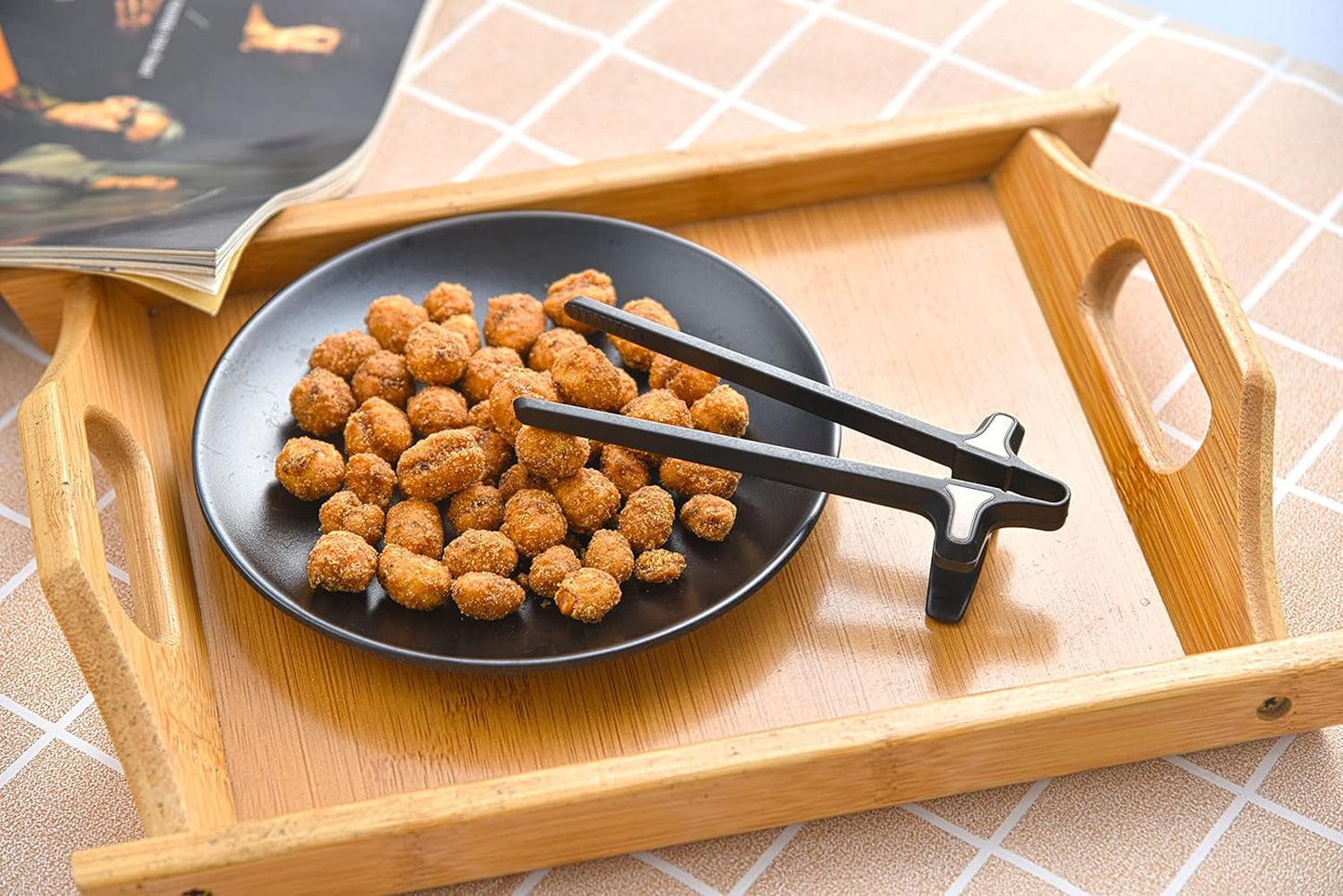 Skiennix Finger Chopsticks - Creative Snack Clips for Gamers | 2-Pack Gamer Accessories