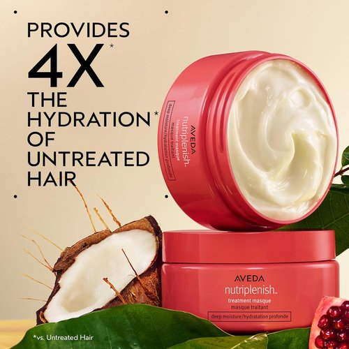 Aveda Nutriplenish Treatment Masque - Intense Deep Conditioning Mask for Medium to Thick Hair | Organic Oils & Mango Butter