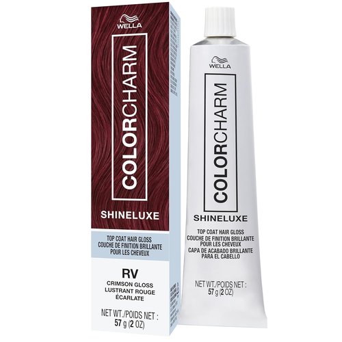 COLORCHARM ShineLuxe Top Coat Hair Gloss - Restores Color Vibrancy & Adds Shine | Vegan & Ammonia-Free | 2 oz.