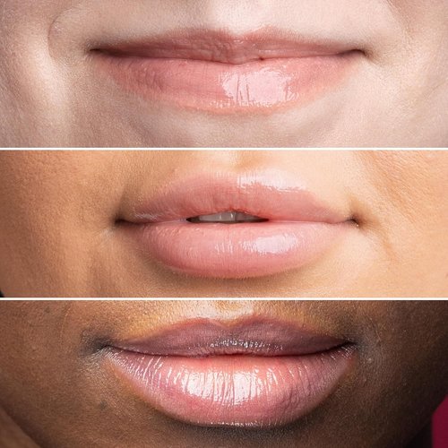 Cheekbone Harmony Lip Gloss - Birch | Moisturizing Shea Butter Formula, Non-Sticky Shine, Vegan, 0.22 oz.
