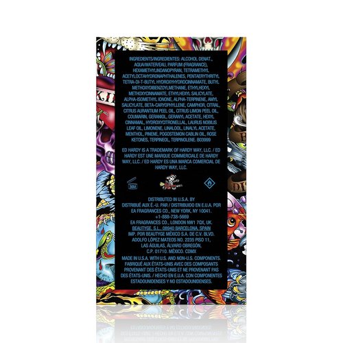 ED HARDY Men's Cologne - Hearts & Daggers Eau De Toilette Spray, 3.4 Fl Oz | Long-Lasting Fragrance
