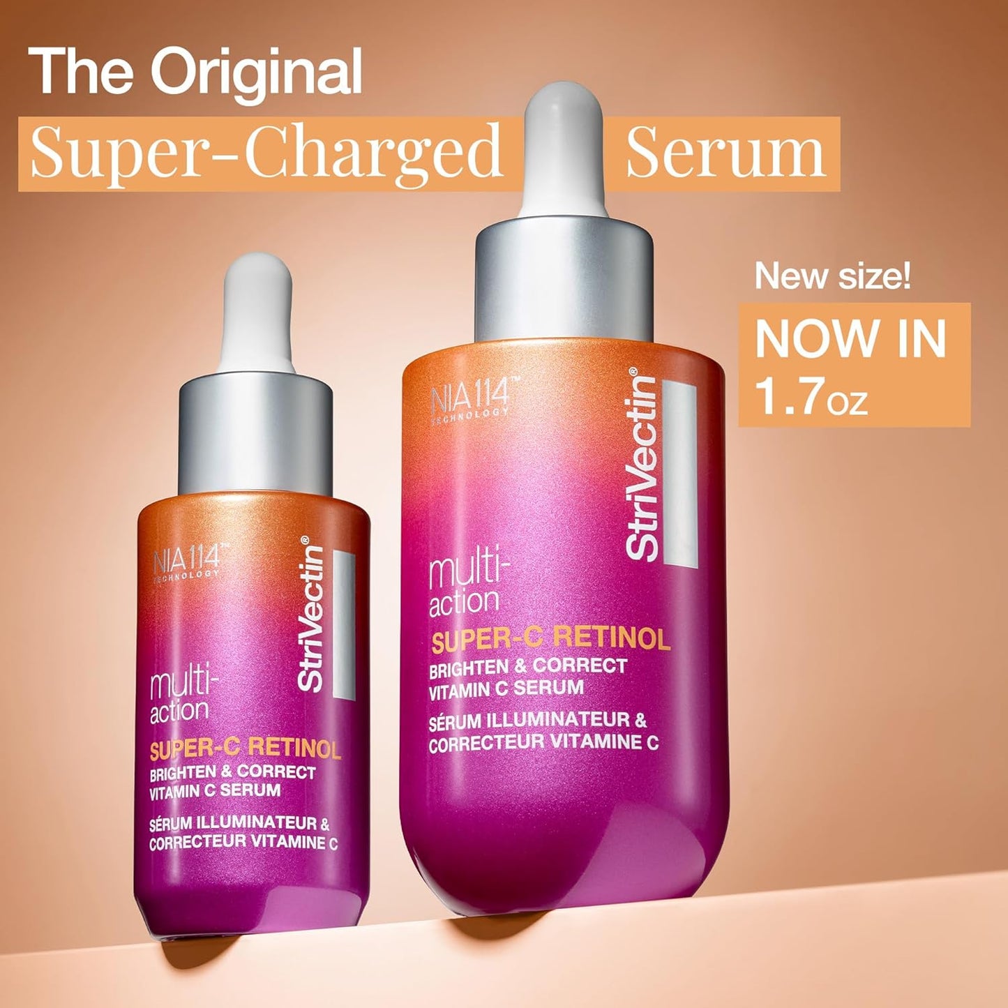 StriVectin Multi-Action Super C Retinol Serum - Brightening & Correcting Formula 1.7 oz