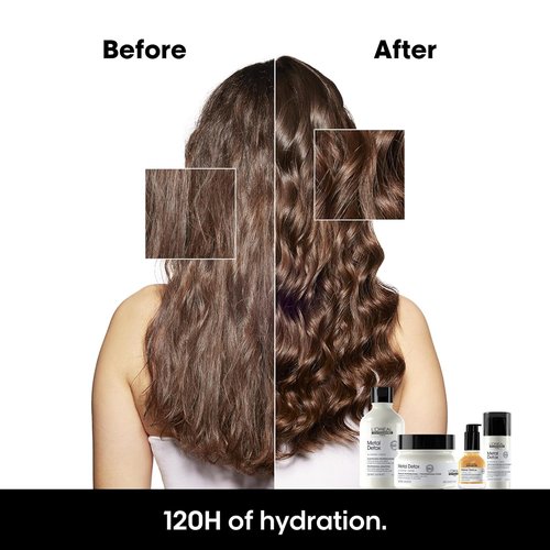 L'Oréal Professionnel Paris Metal Detox Shampoo - Sulfate-Free Formula for Color-Treated Hair | Detoxifies & Prevents Damage