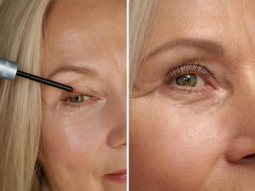 Prime Prometics PrimeLash Growth Serum for Women Over 50 - Achieve Thicker, Stronger Lashes Overnight - Vitamin Infused for Sensitive Eyes