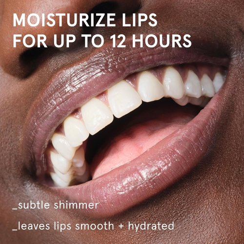 Glossier Balm Dotcom Hydrating Lip Balm - Universal Salve for 12Hr Moisture - Clear Soft Shimmer, 15ml