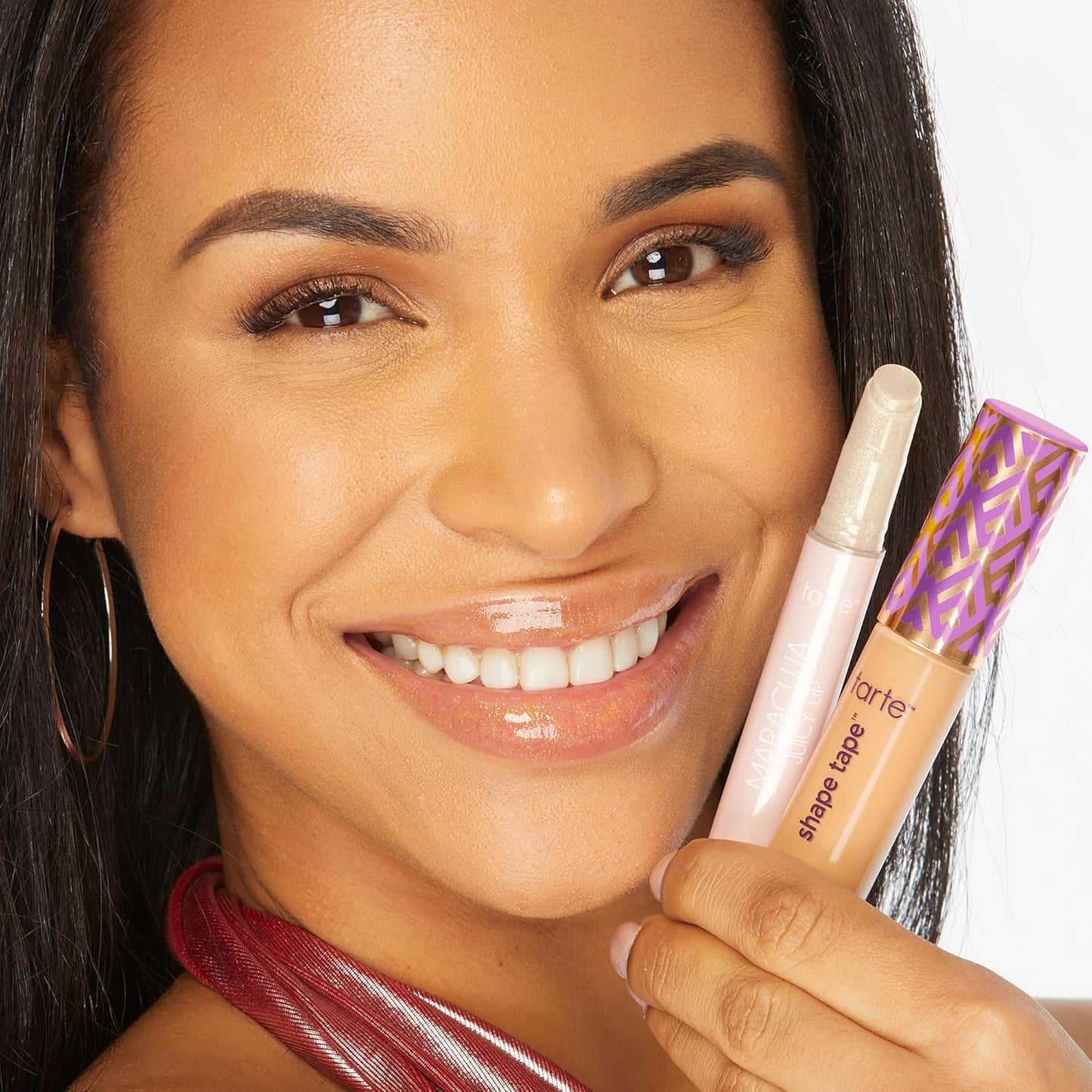 Tarte Icons Shape Tape Concealer & Maracuja Juicy Lip Duo - Full Coverage for Dark Circles & Hydrating Lip Balm