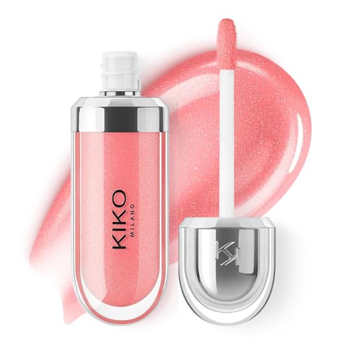 KIKO Milano 3D Hydra Lip Gloss - High Shine, Hydrating & Plumping Formula for Moisturized Lips