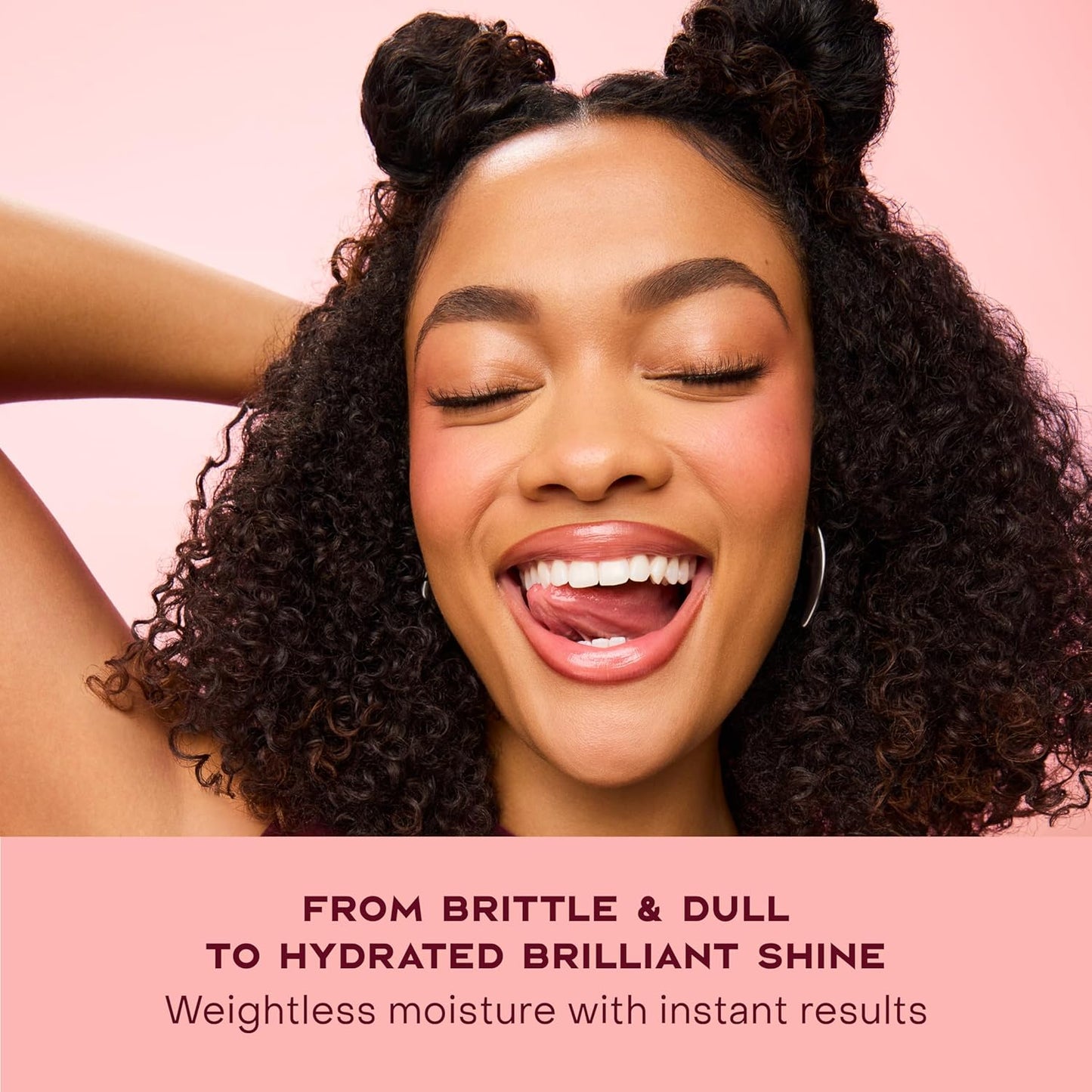 Shea Moisture Coconut & Hibiscus Smooth & Shine Oil - Softens & Hydrates Hair | 3.3 Fl Oz