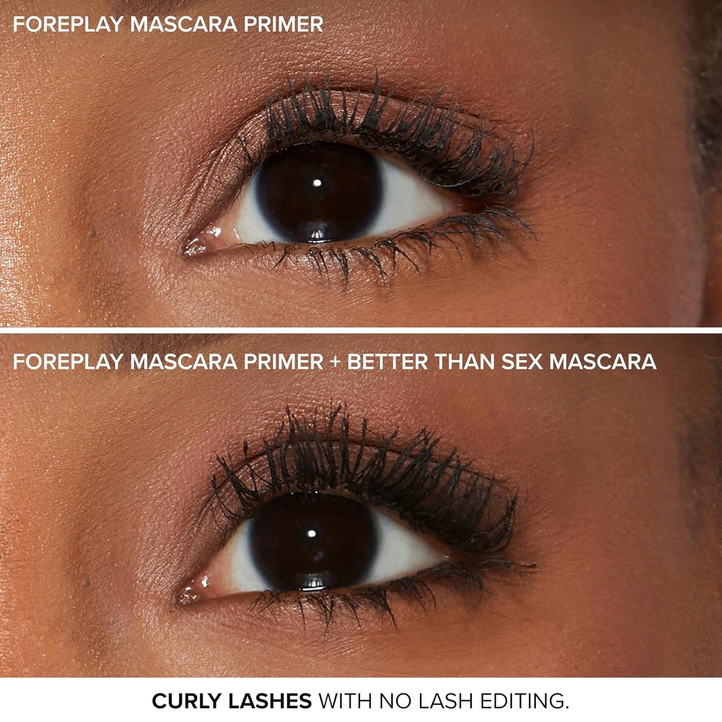 Too Faced Better Than Sex Mascara & Foreplay Primer Travel Duo - Volumizing & Conditioning, 0.17 Fl Oz & 0.13 Fl Oz