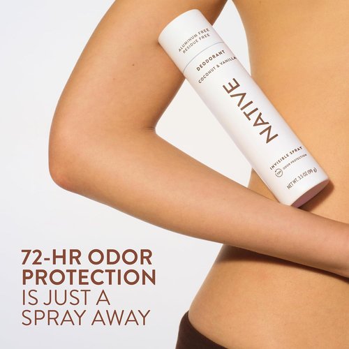 Native Deodorant | Coconut & Vanilla Twin Pack - 72-Hour Odor Protection, Aluminum-Free, 2x3.5 oz