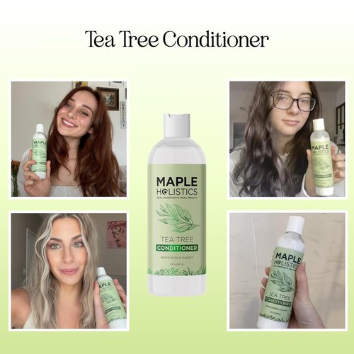 Regine Switzerland Tea Tree Conditioner - Sulfate-Free Formula for Dry Hair & Scalp Care | Nourishing Tea Tree Oil
