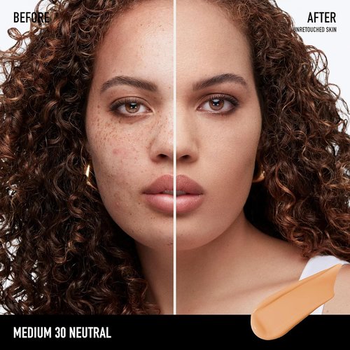 bareMinerals Barepro Liquid Foundation - Full Coverage, Breathable Makeup with SPF 20, Natural Matte Finish