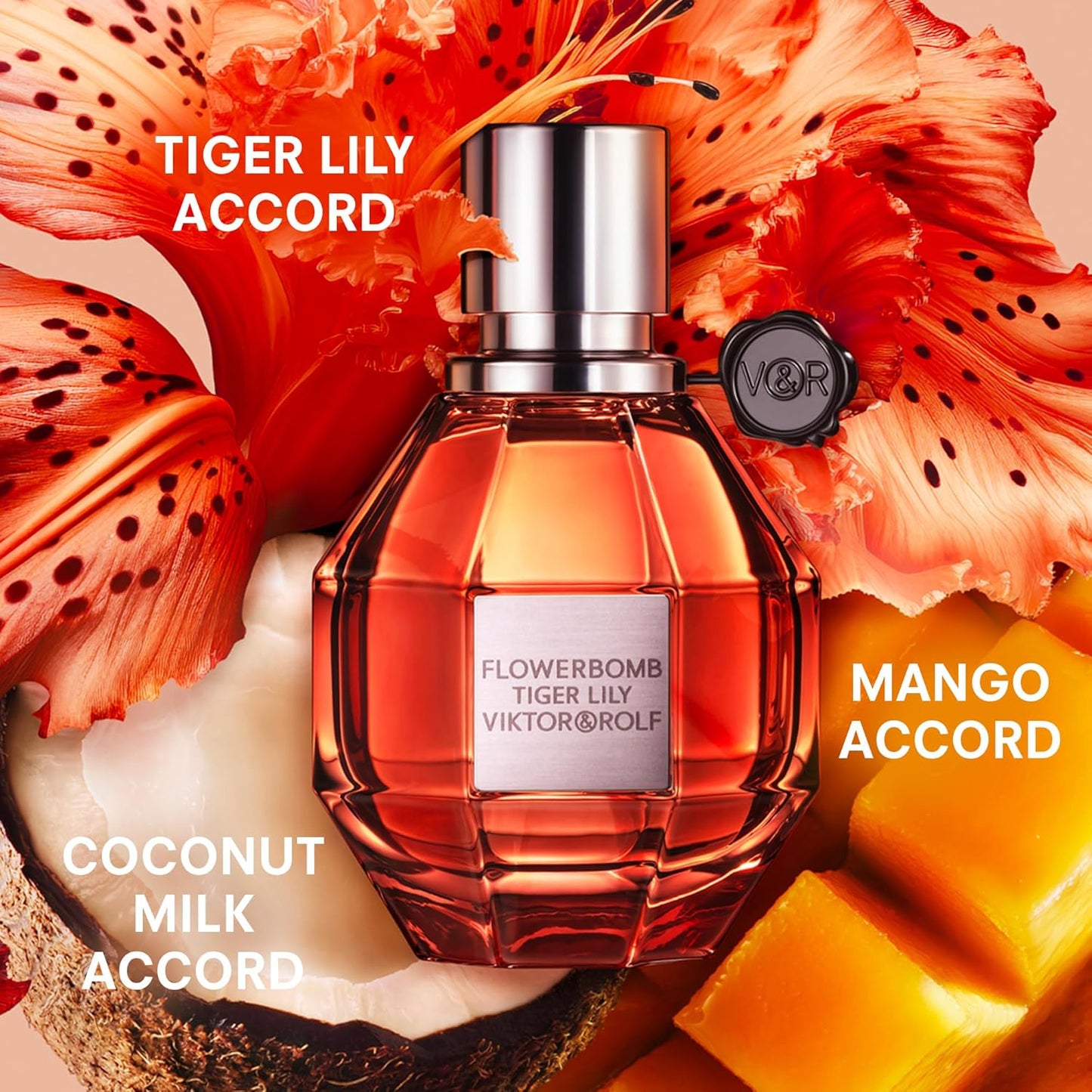 Viktor&Rolf - Tiger Lily Eau de Parfum - Floral, Ambery Women's Perfume - Coconut & Mango Notes