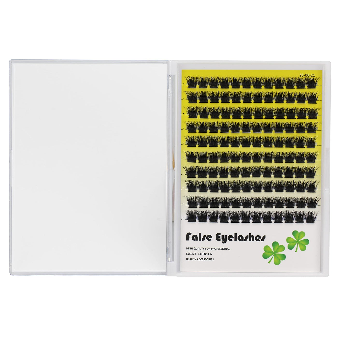 Vayator 8-20mm To Choose False Eyelashes Extension Lashes Fluffy Wispy Eyelash Reusable Lashes Lightweight Natural Individual False Eyelashes Thick False Eyelashes Faux Mink Eyelash (12mm)