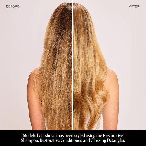 LolaVie Glossing Detangler - 5 oz | Achieve 15x Softer Hair & 99% Flyaway Reduction - Heat Protectant