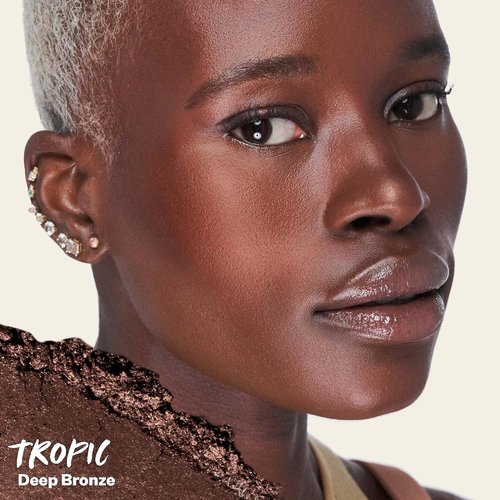 Kosas Baked Bronzer - Glowy Contouring Powder for Cheekbones & Jawline - Vegan & Talc-Free - Tropic