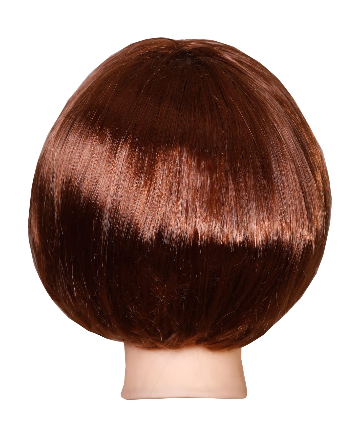 Matissa Short Straight 10" Bob Wig with Bangs Synthetic Fancy Dress Costume Halloween Party (Brown)