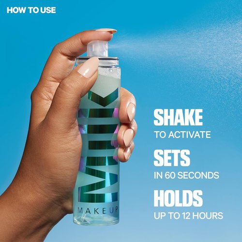 Milk Makeup Hydro Grip Set + Refresh Spray - Hydrating Facial Mist with Hyaluronic Acid for Long-Lasting Dewy Skin
