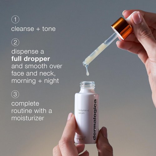 Dermalogica Biolumin-C Serum - Vitamin C Dark Spot Treatment with Peptide & AHA for Brighter Skin