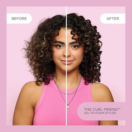 Cake Beauty Gel-to-Foam Curl Styler - The Curl Friend | High Hold, Frizz Protection - 6.8 fl oz.