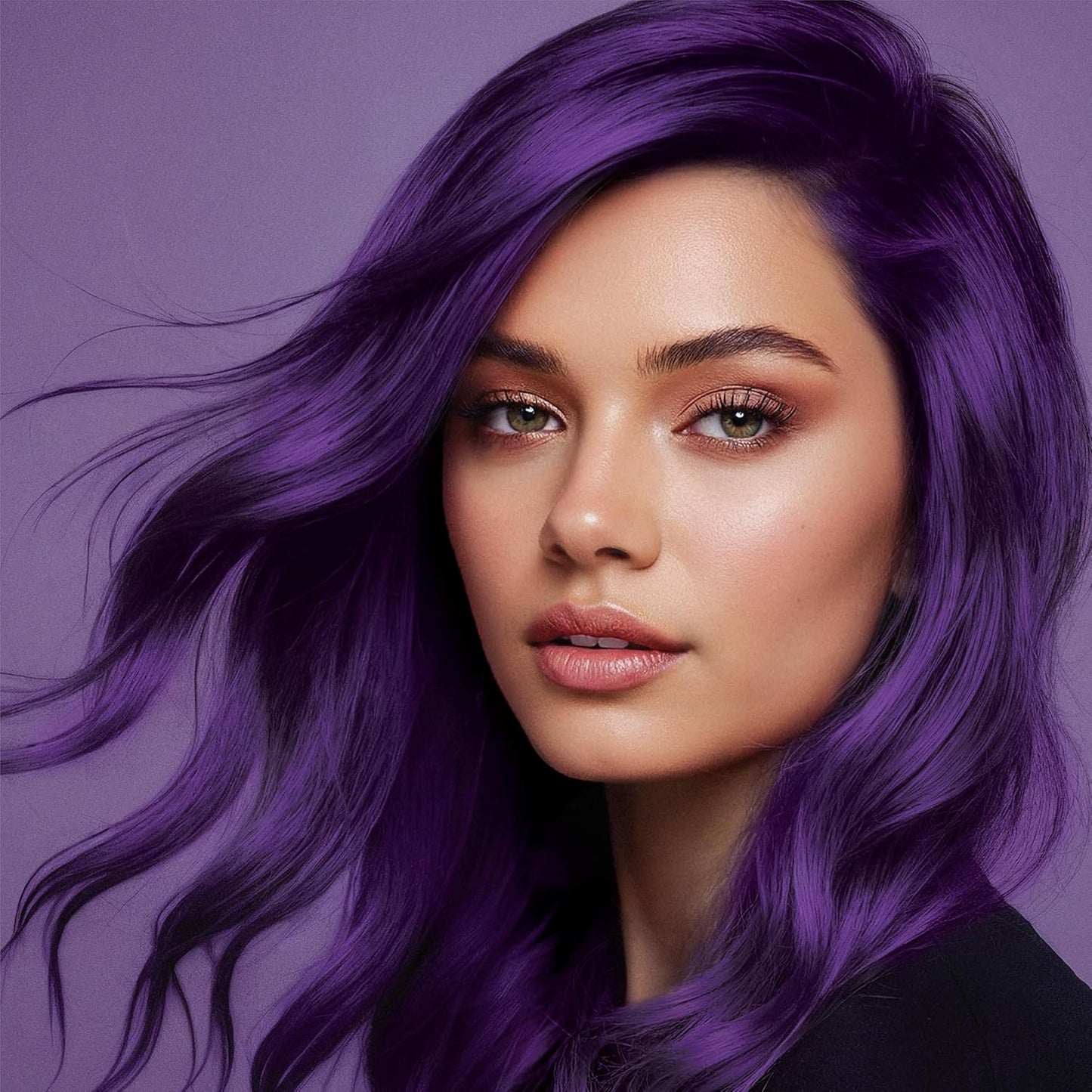 Splat Midnight Complete Hair Dye Kit - Semi-Permanent, Long-Lasting, Vegan | Midnight Tanzanite