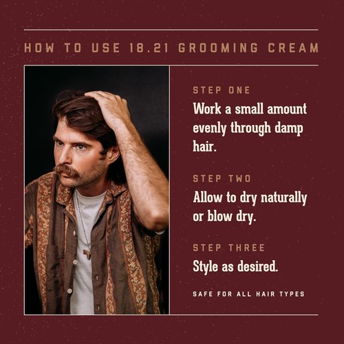 18.21 Man Made Hair Styling Gel - Weightless All-Day Flexible Hold for Men | Perfect for Any Hair Type