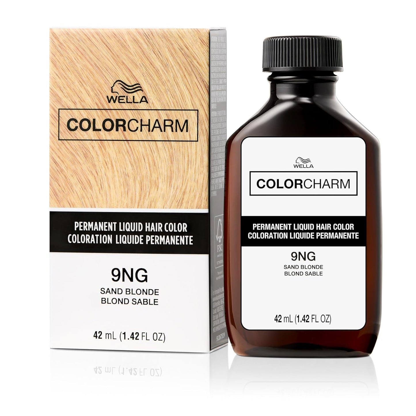 WELLA Color Charm Permanent Hair Color - Natural Light Blonde for Gray Coverage